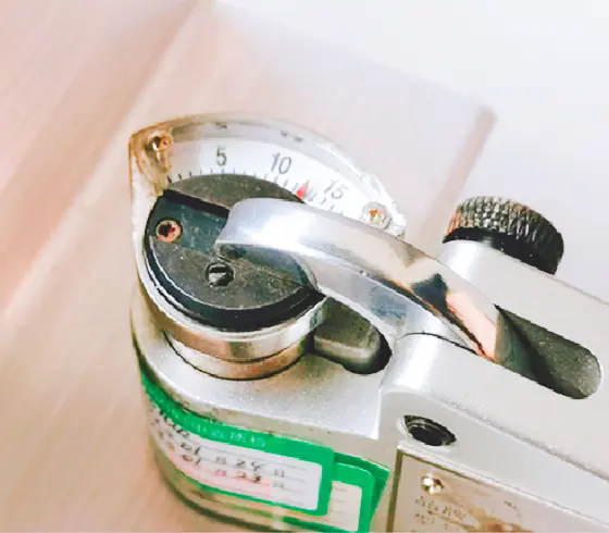 Product hardness testing